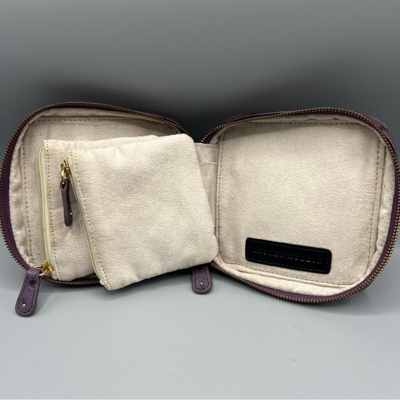 Lauren Merkin Stud Zip Around Travel Jewelry Case - Picture 6 of 9